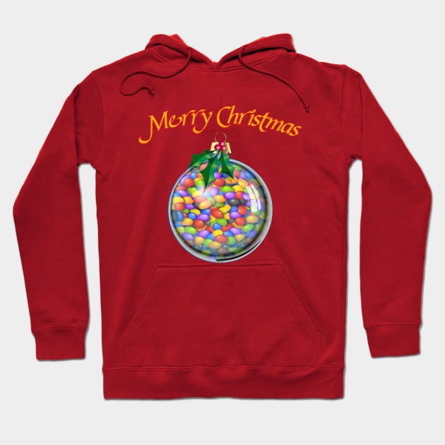 Jelly Bean Christmas Hoodie by NN Tease